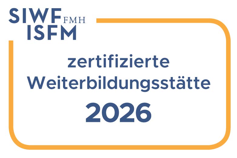 SIWF-Zertifiziert-Weiterbildungsstätte 2026 SIWF 2025 zertifizierte Weiterbildungsstätte